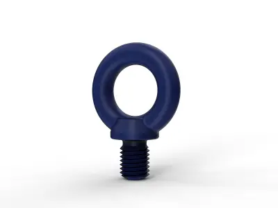 Eye bolt 3D model by 3dsolidworks