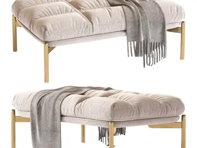 Cloud Bench 3D model