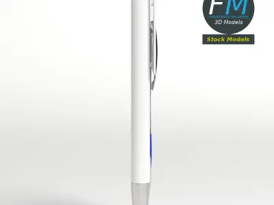 Pens set 3D model