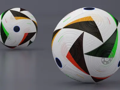 Modern Soccer Ball 3D model
