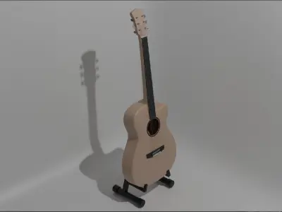 Guitar 3D model buy