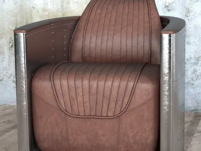 Aviator Tomcat Chair 3D model