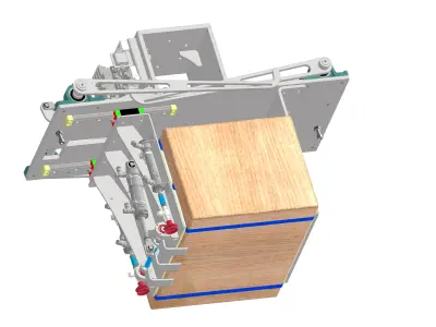 Carton Pallet Gripper for Robot Pallettizing 3D model purchase