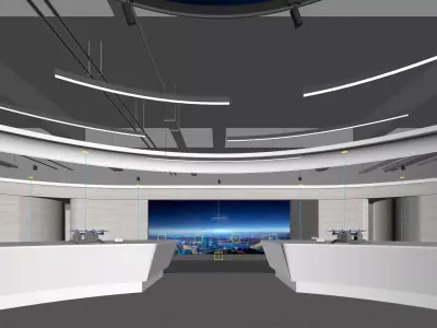 Orbital Innovation Hub 3D model