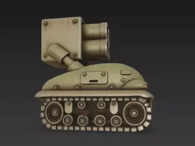 Metal Slug Missile Luncher 02 3D print model
