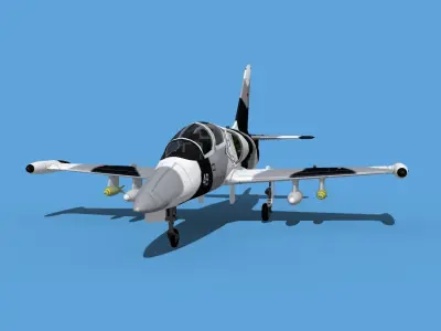 Aero Vodochody L-39C Albatross Russia 5 3D model