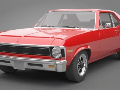Generic Old Car 04 Free 3D model