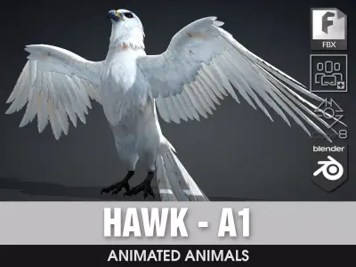 Hawk-A1 3D model