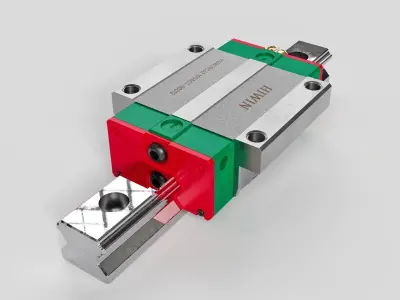 linear guide 3D model purchase