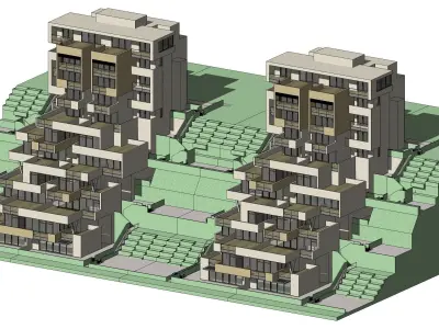 Sketchup Building R3 3D model