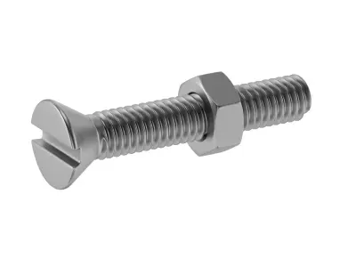  Machine Screw 3D model