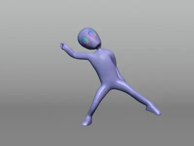 Spiderman low poly Animated Low-poly 3D model