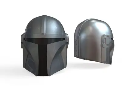 Mandalorian Helmet 3D model order