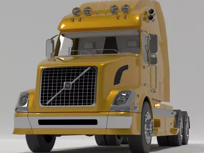 Volvo Truck 02 3D model