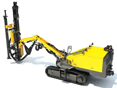 Surface Drilling Rig 3D model