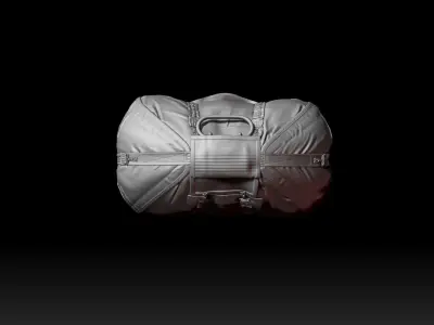 Reserve military parachute 3D print model