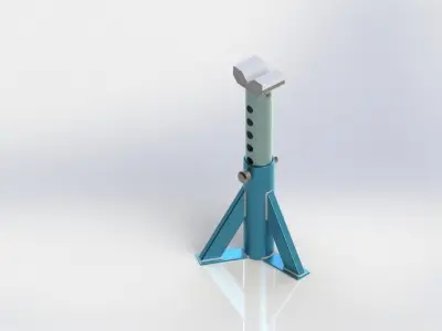 Axel support Free 3D model