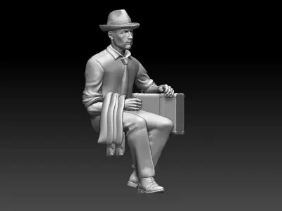 PASSENGER 3D print model shop