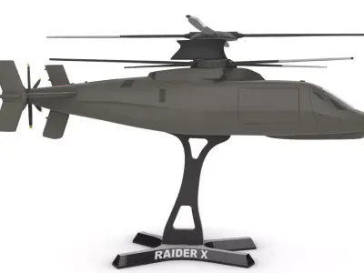  Raider X 3D print model