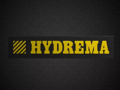 hydrema logo 3D model