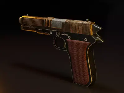 COLT GUN Free 3D model