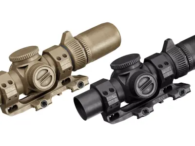 VORTEX 1X10 ELEANOR OPTIC Low-poly 3D model