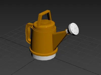 Water Can Free low-poly 3D model