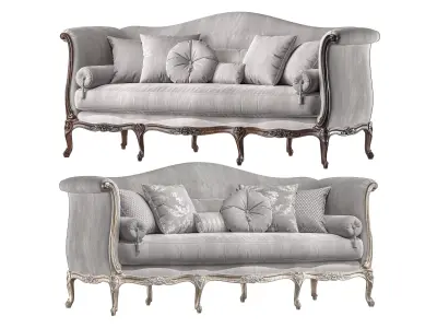 christies serpertine sofa art 336 3D model