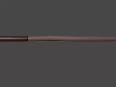 Beating Stick Free low-poly 3D model