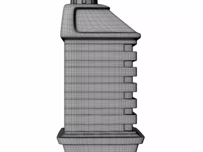 Detergent Bottle 3D model