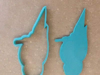 Parrot cookie cutter Free 3D print model