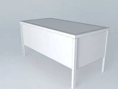 Office table 3D model purchase