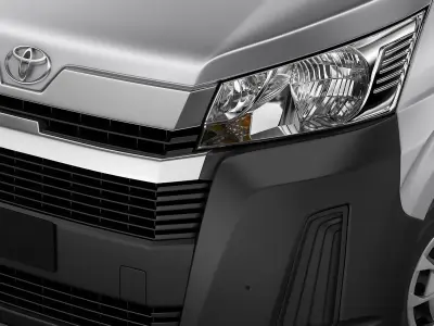 Toyota Hiace Van SLWB 2020 3D model
