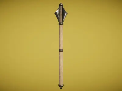 Real World - Medieval Maces Low-poly 3D model