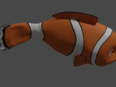 my version of nimo fish  3D model