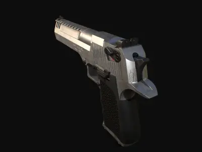DESERT EAGLE GAME MODEL 4K  Low-poly 3D model