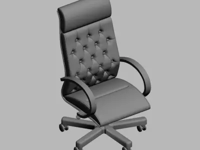 office chair 08 3D model