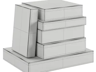 Board Games Pack 5 3D model