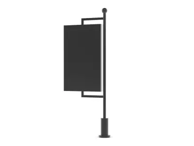Billboard 3D model shop