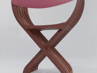Curule Chair  3D model