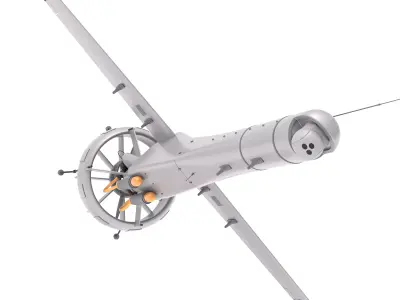 Shield AI MQ-35A V-BAT Drone 3D model