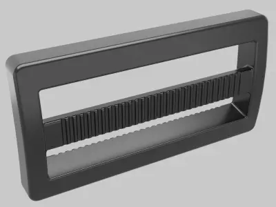 Strap Buckle 3D model