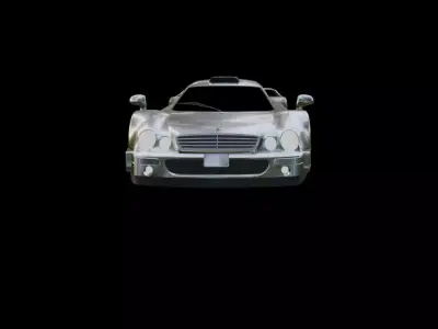 Mercedes-Benz AMG CLK GTR 3D MODEL Free 3D model
