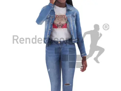 Amber Animated 002 Walking Calling