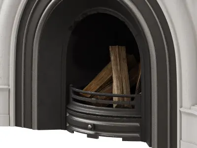 Victorian Fireplace 3D model