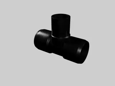 Fittings pipe 3D model by imaginusvr