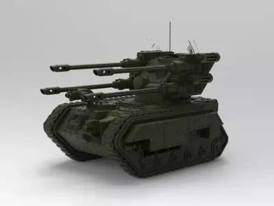 Hydra Flak Tank 3D model