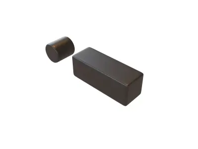 Morse Code A v1 001 Low-poly 3D model