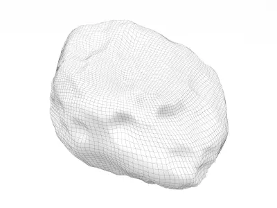 Lava rock 3D model purchase