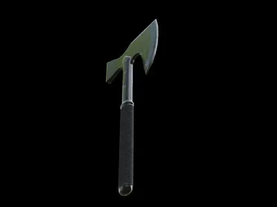 Axe to game Low-poly 3D model